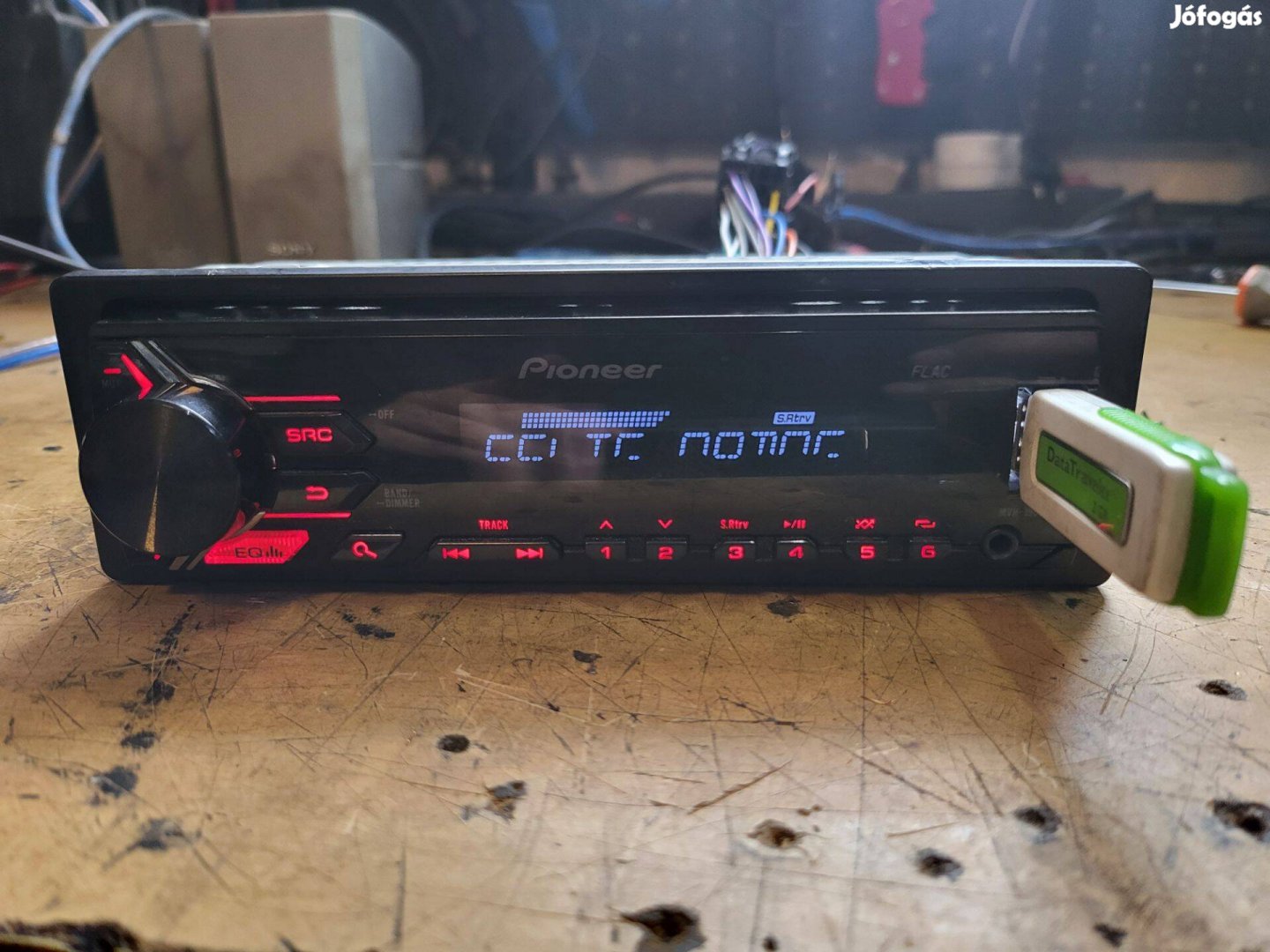Pioneer mvh-190UB fejegység (Usb/aux/tuner)