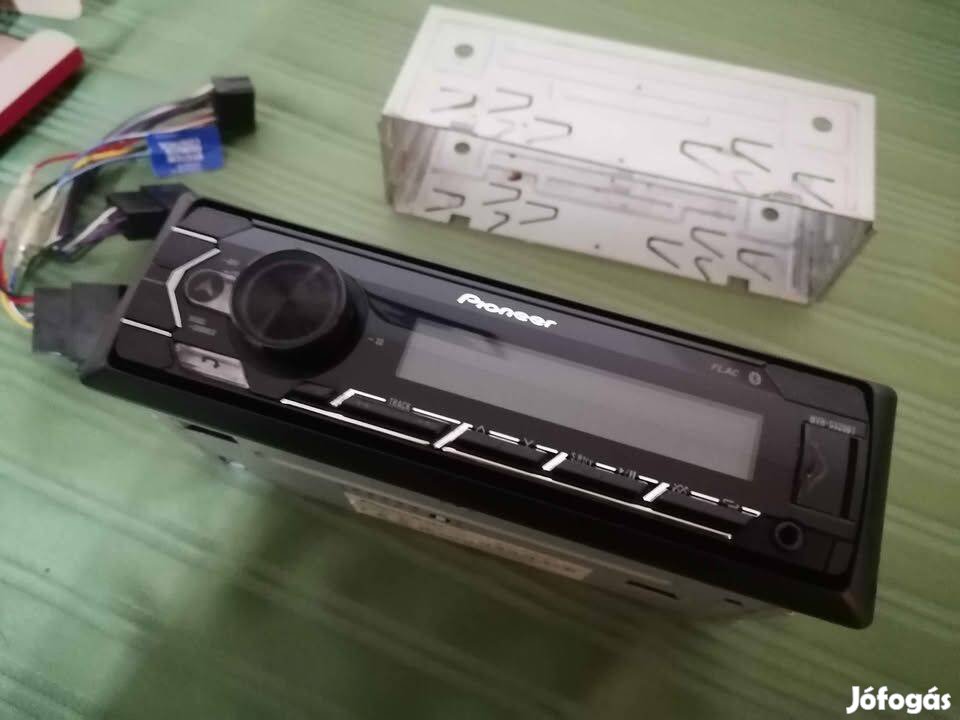 Pioneer mvh s 320bt, fejegység, Bluetooth, USB, 2 pár rca,