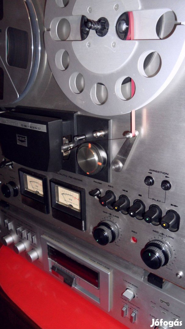 Pioneer rádió tuner japán, Akai Gx-230 D szalagos stúdió magnó 3 fej