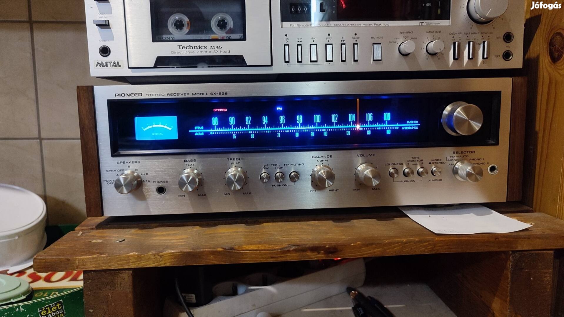 Pioneer sx626 receiver 