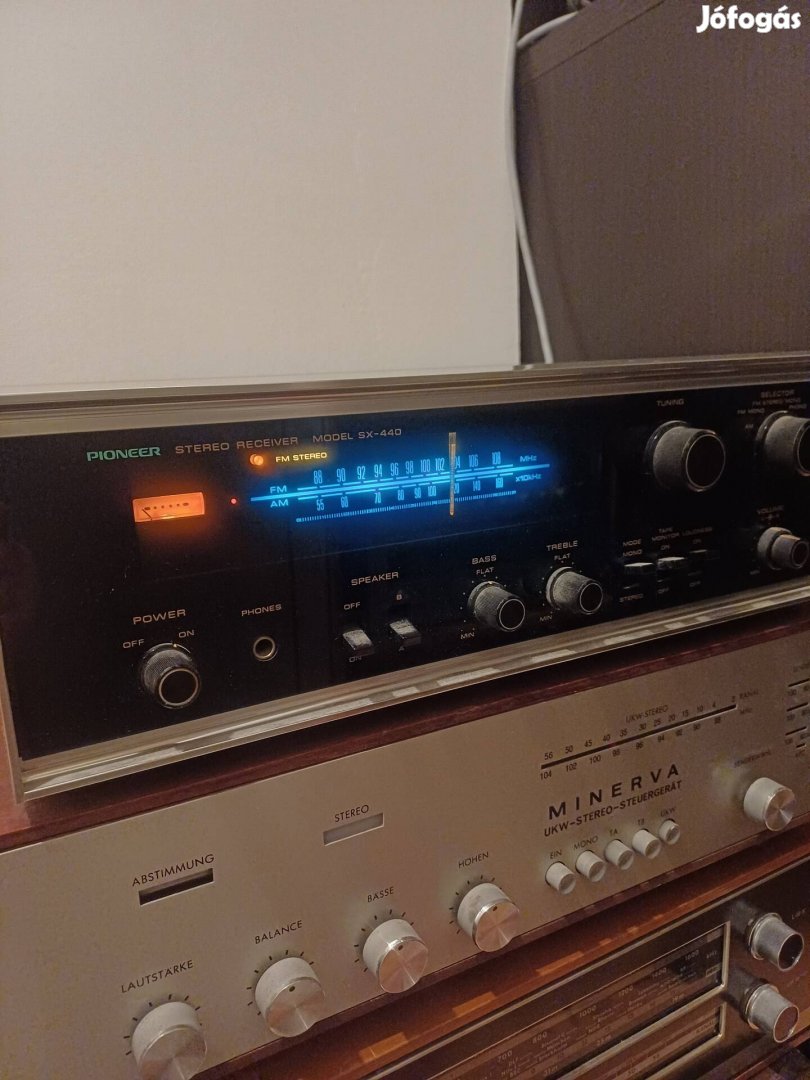 Pioneer sx 440 rádiós erősítő receiver 