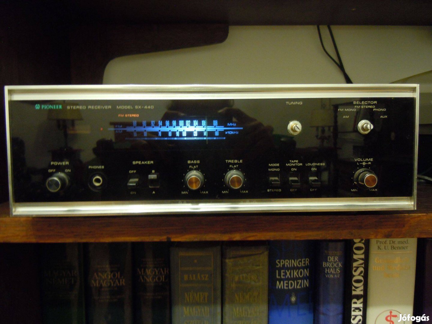 Pioneer sx-440 reciver, vintage, 1969