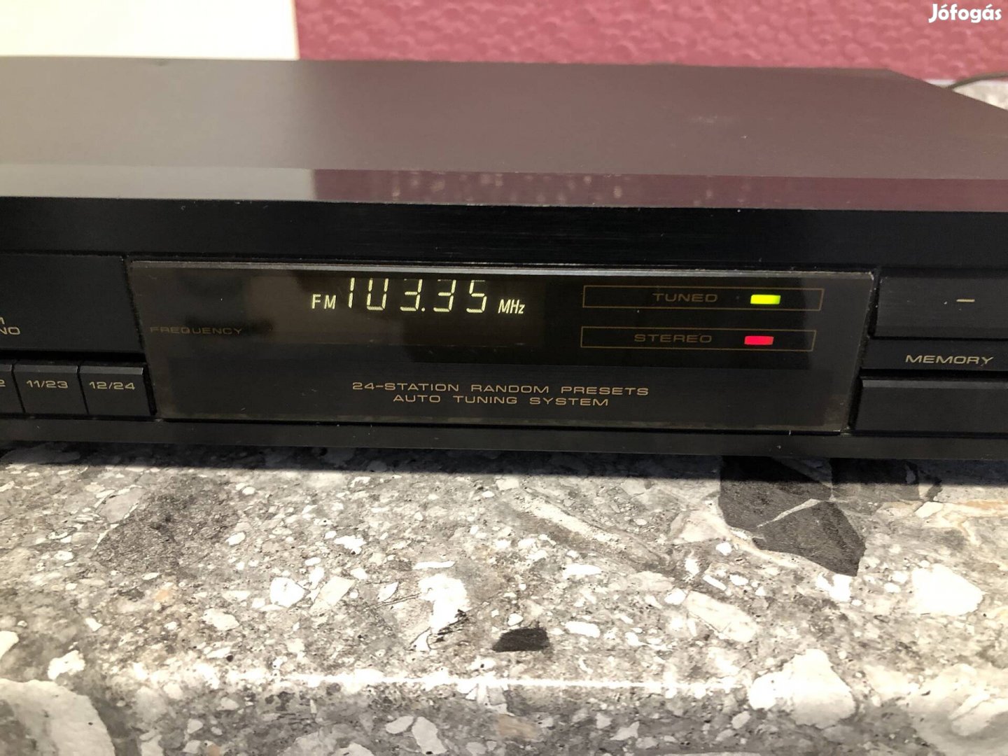 Pioneer újszerű hifi tuner