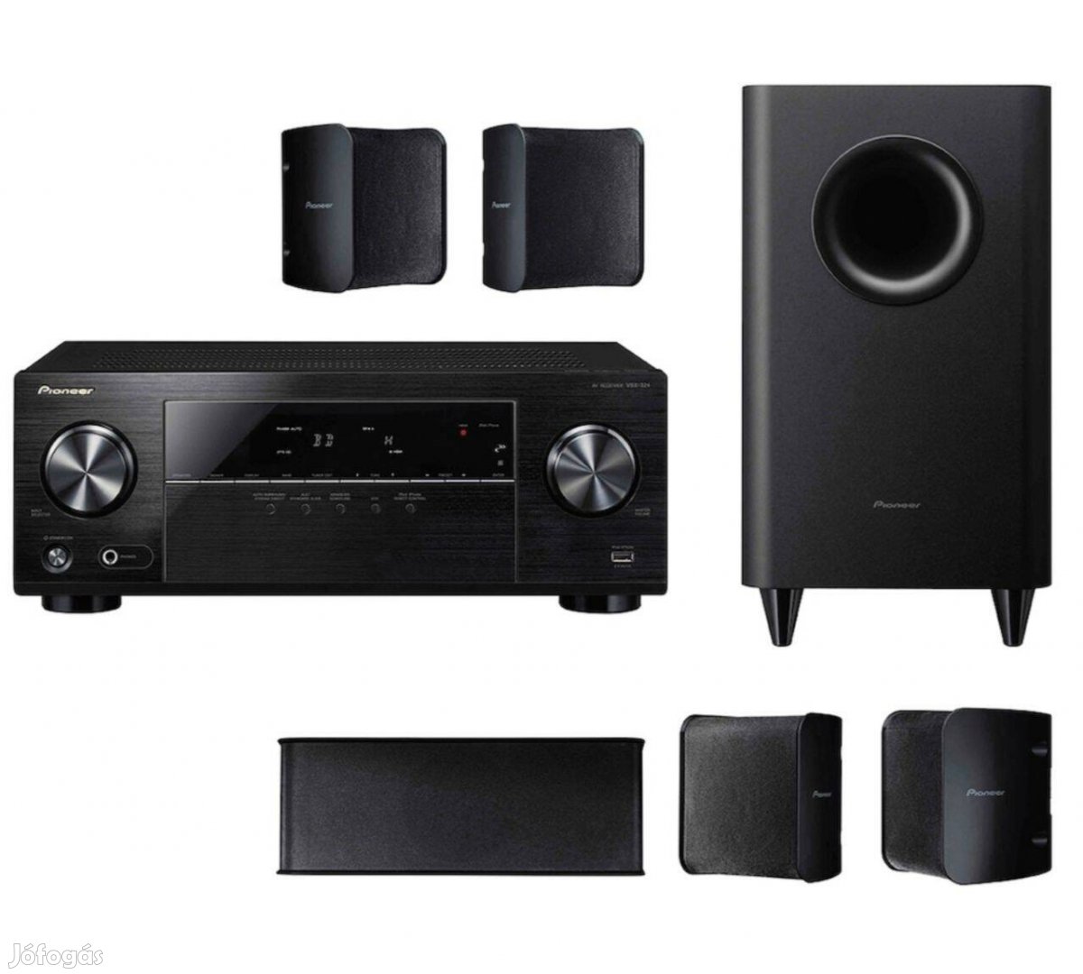 Pioneer vsx-321 erősítő házimozi szettel