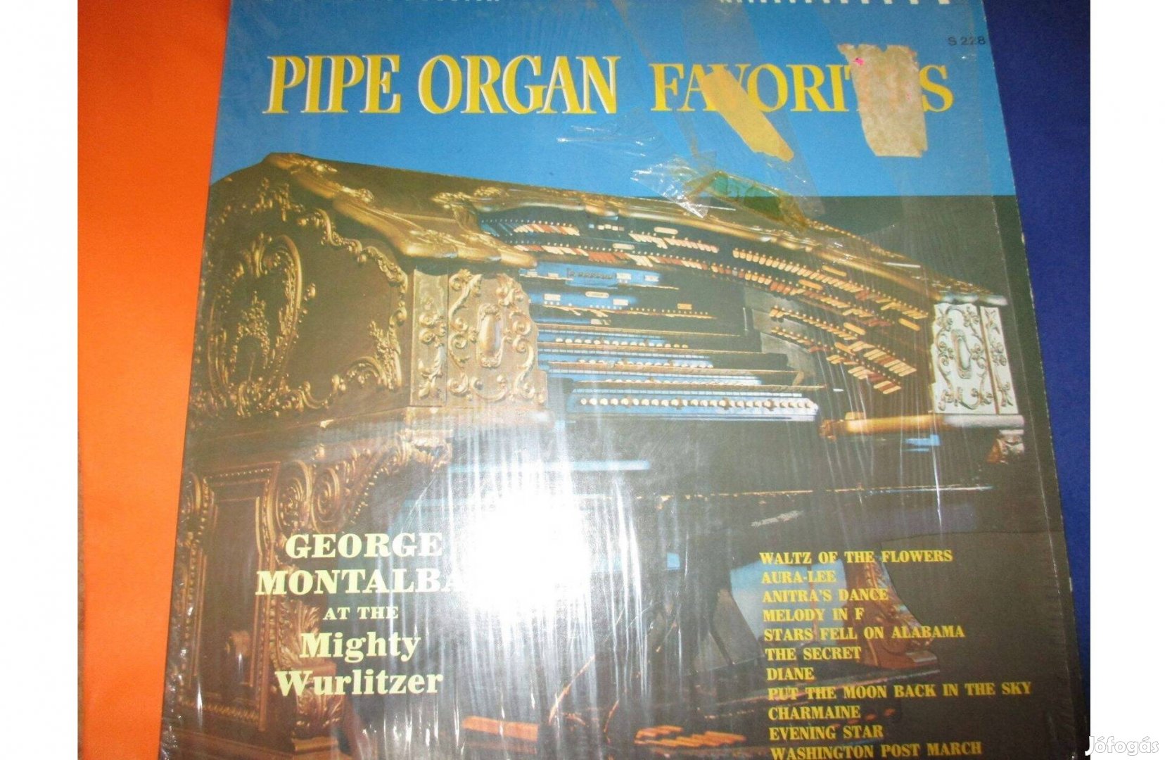 Pipe Organ Favorites bakelit hanglemez eladó