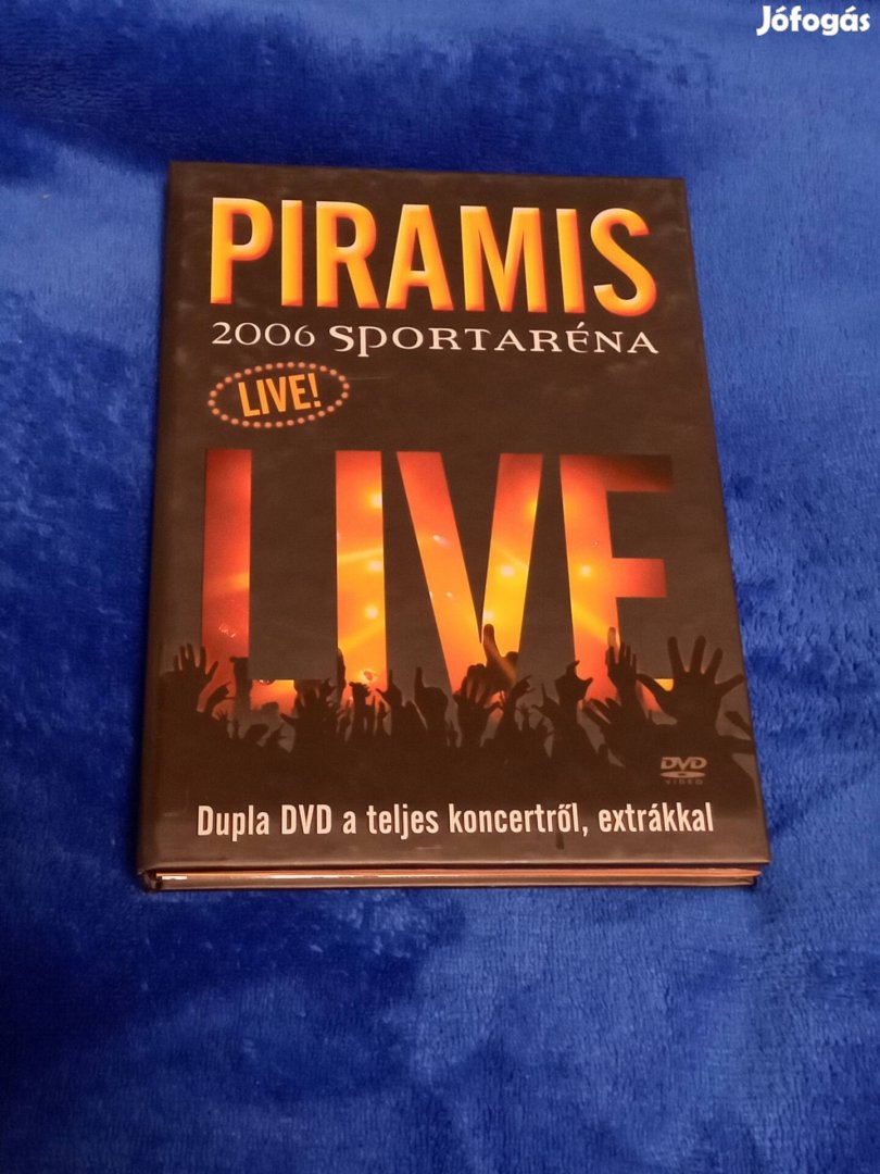 Piramis 2006 sportaréna koncert dupla DVD 