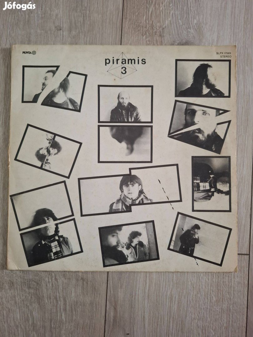 Piramis 3 bakelit lemez