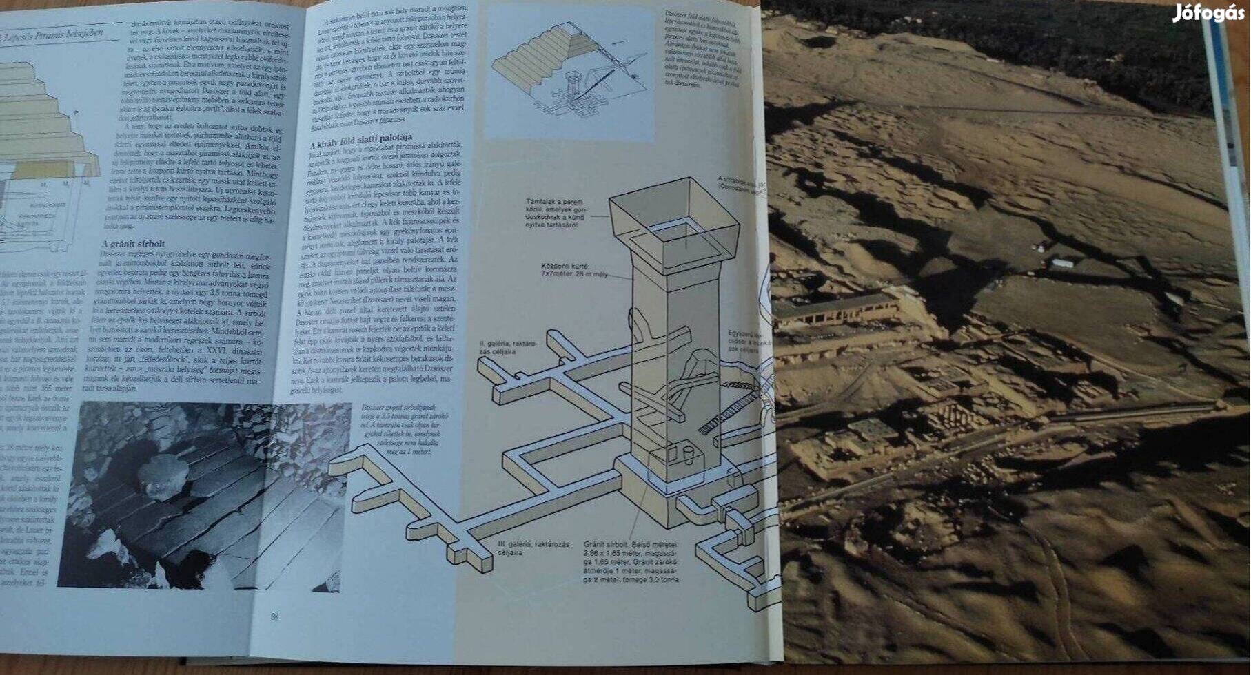 Piramisok nagykönyve - duplán nyitható oldalakkal