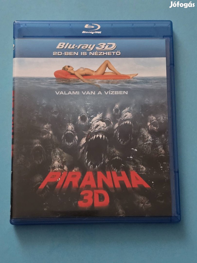 Piranha 3d és 2d (plusz második rész dvd) blu-ray