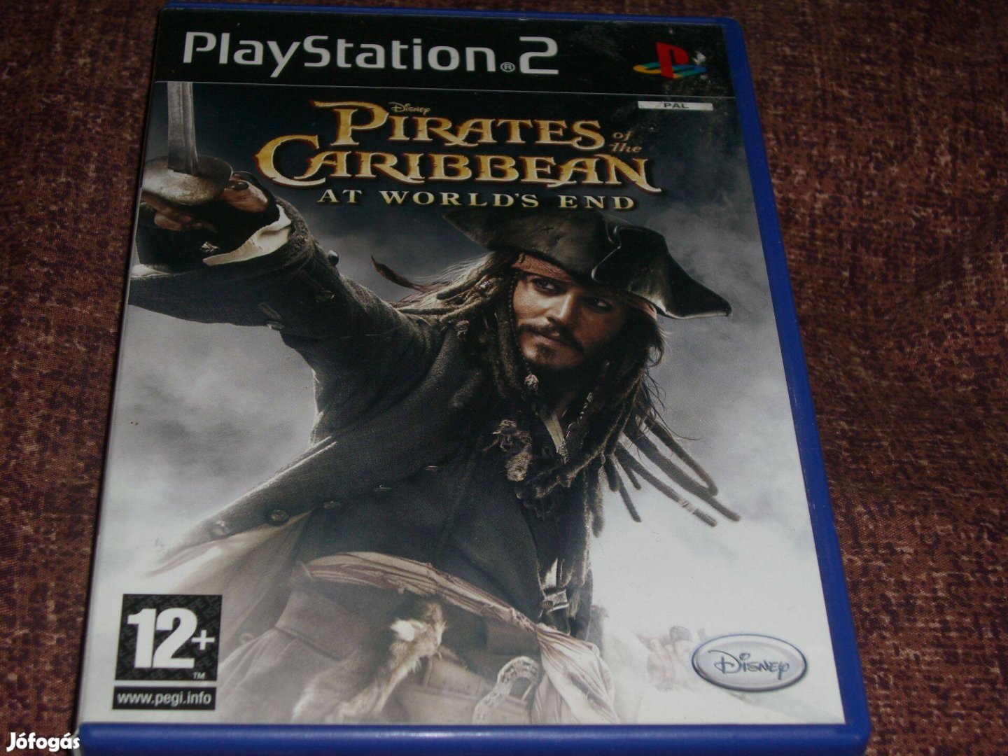 Pirates of The Caribian At Worlds End Playstation 2 lemez ( 3000 Ft )