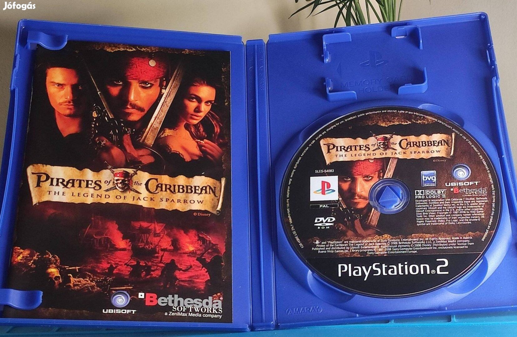 Pirates of the Caribbean The Legend of Jack Sparrow (Ps2) játék