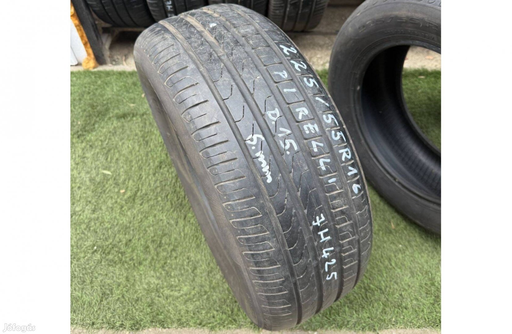 Pirelli 225/55 R16 6mm 2015-es Nyári Gumiabroncs 2 db #425
