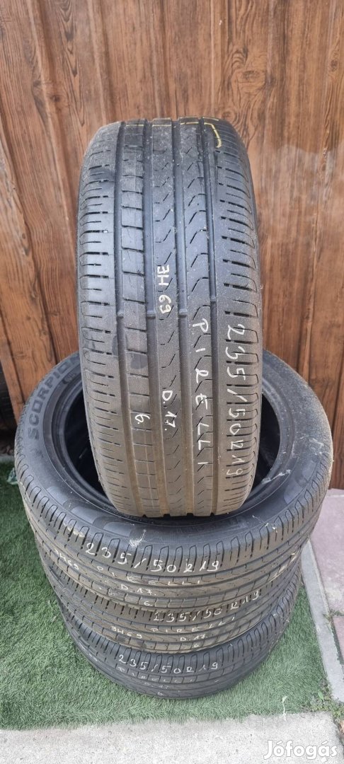 Pirelli 235/50 R19 6mm 2017-es Nyári Gumiabroncs 4db #69