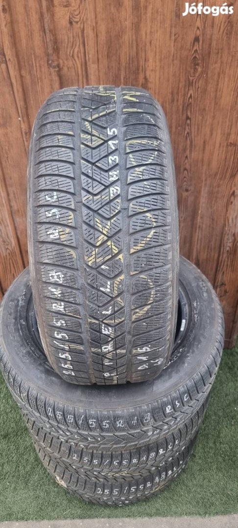 Pirelli 255/55 R18RSC 6mm 2015-ös Téli Gumiabroncs 4db #315