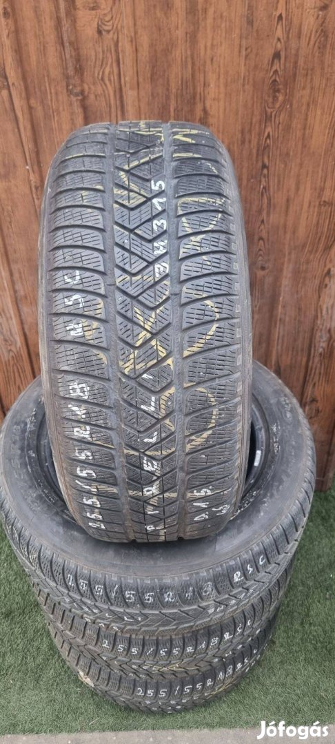 Pirelli 255/55 R18RSC 6mm 2015-ös Téli Gumiabroncs 4db #315