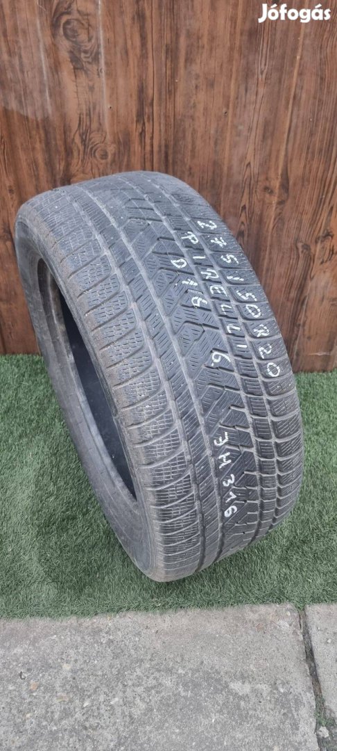 Pirelli 275/50 R20 6mm 2016-os Téli Gumiabroncs 4db #316