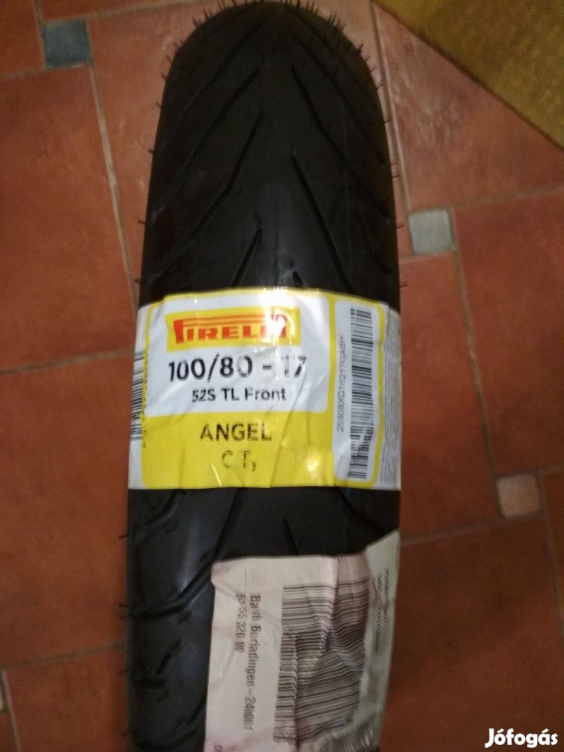 Pirelli Angel City 100/80-17 első gumi Új