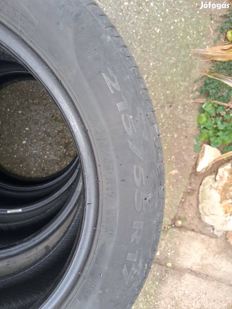 Pirelli Cintauro P7 gumi eladó 215/55R17