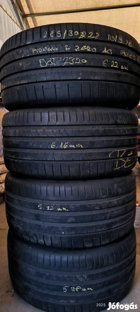 Pirelli PZ4 285/30ZR22 nyárigumi garnitúra 