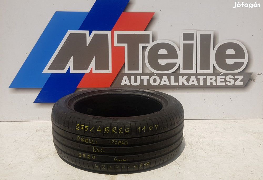 Pirelli Pzero RSC - 275/45R20 110Y javított nyári gumiabroncs