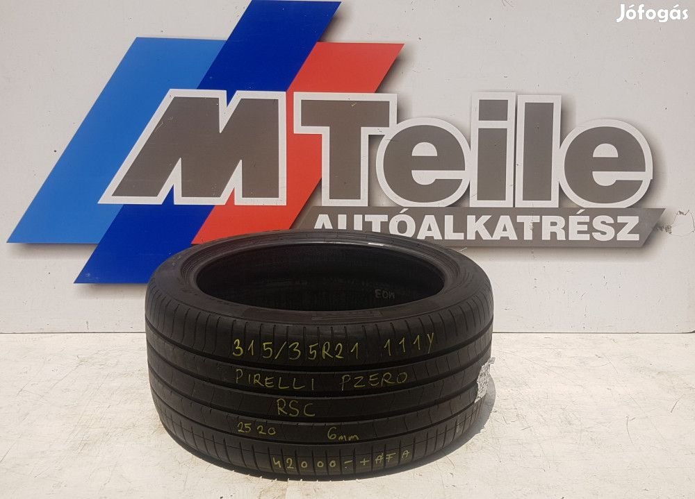 Pirelli Pzero RSC - 315/35R21 111Y javított gumiabroncs