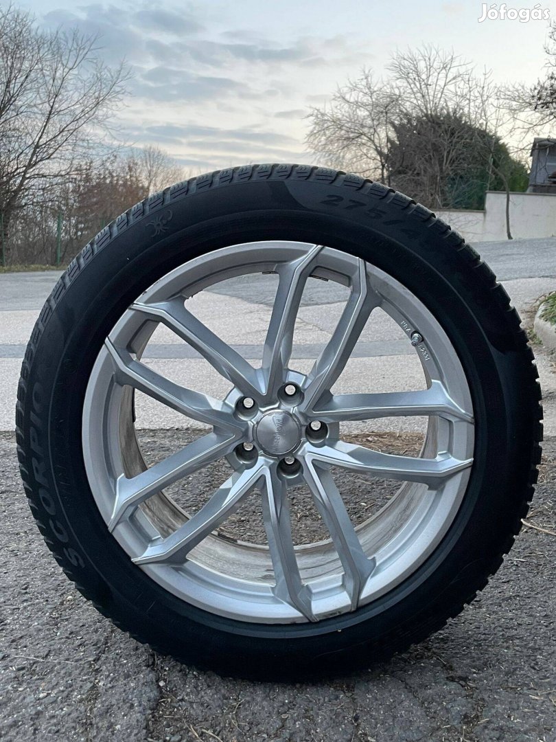 Pirelli Scorpion Winter 275/45 téligumi alufelnivel Bmwx5-2020