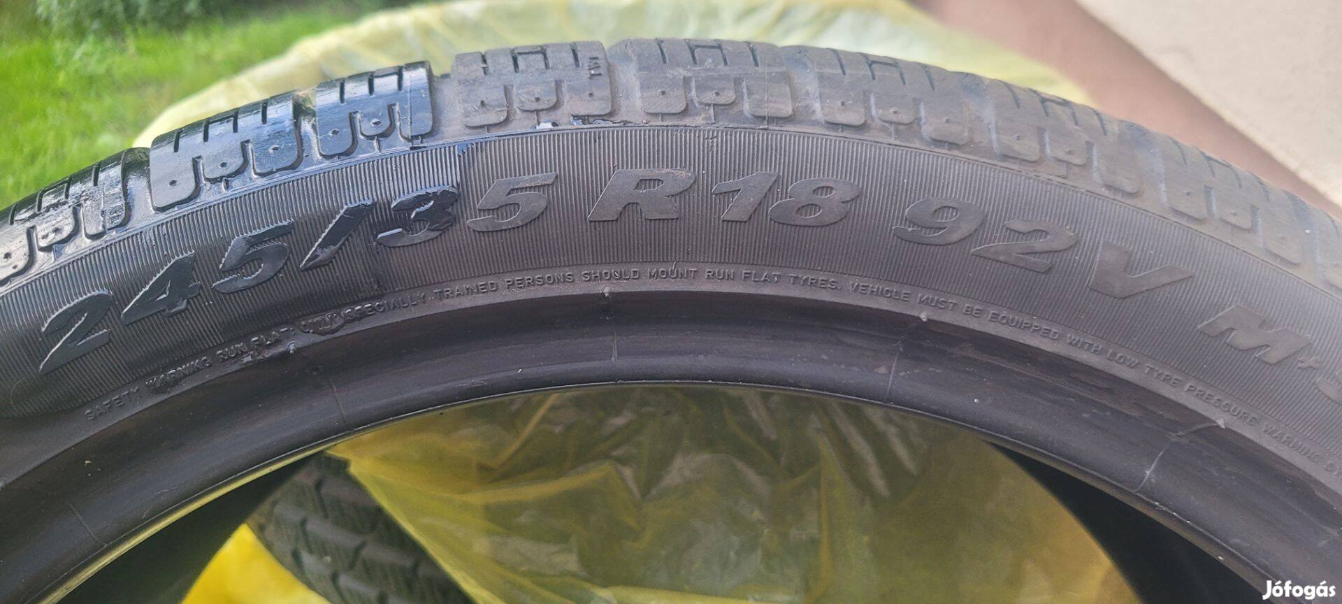 Pirelli Sottozero 2 széles téli gumi