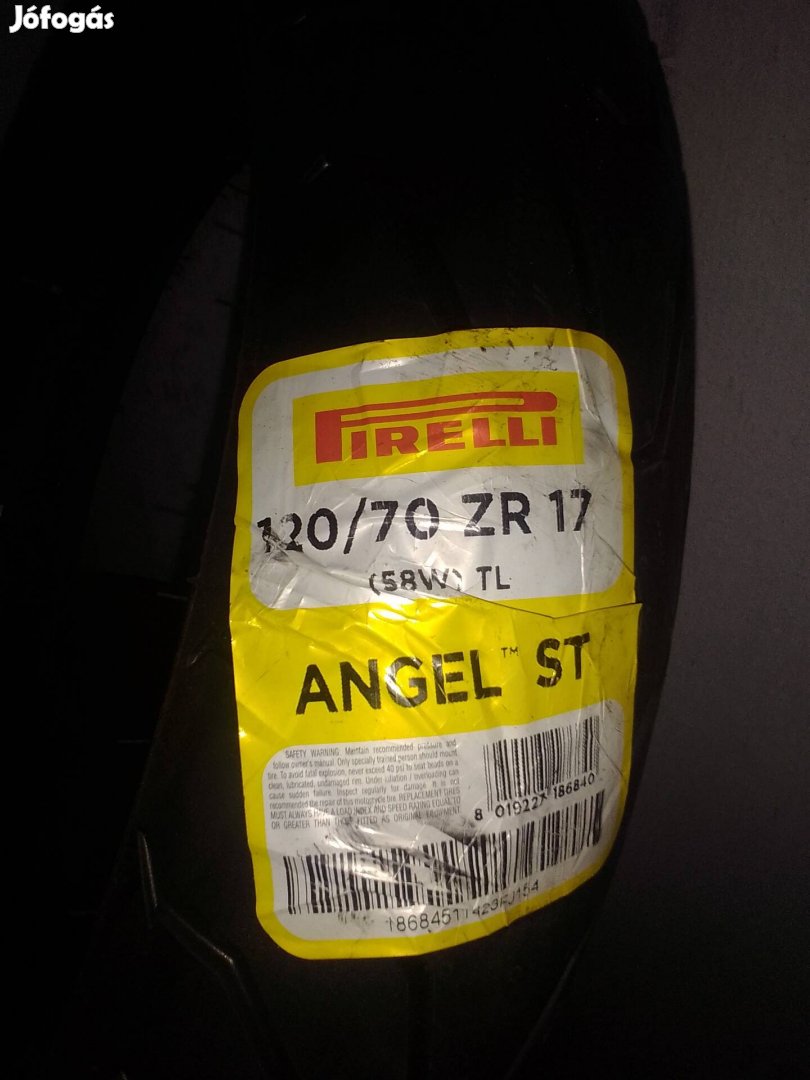 Pirelli St angel 120 70zr 17