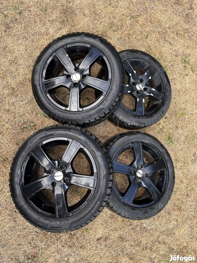 Pirelli téli gumi + fekete alufelni szett - 195/55 R16