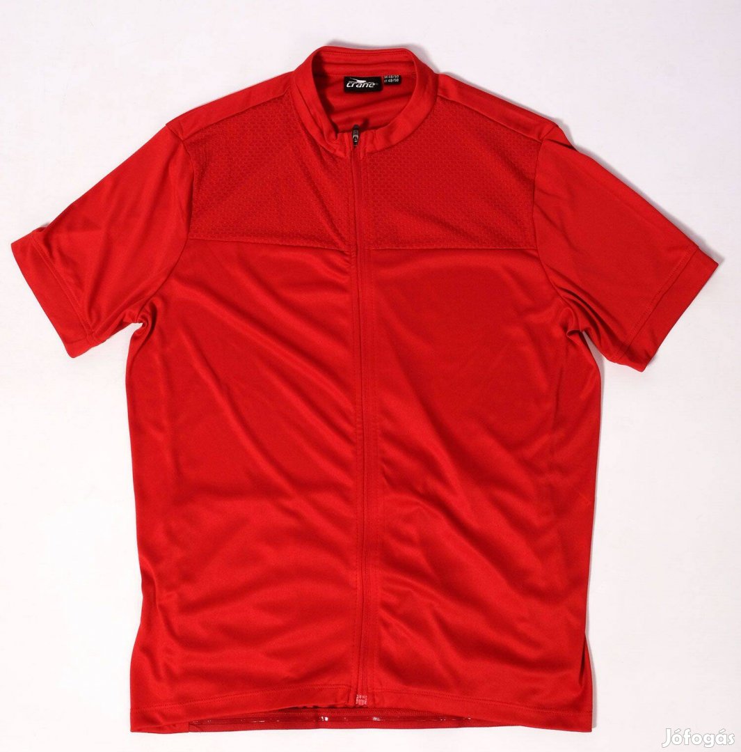 Piros Crane kerékpáros mez M48-50 méret új