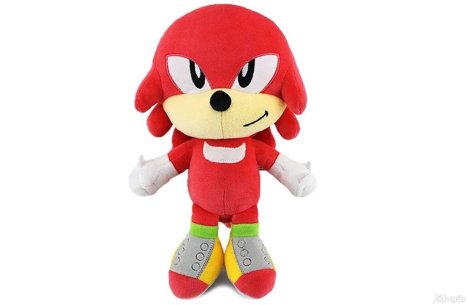 Piros Knuckles plüss 20 cm - Sonic a sündisznó