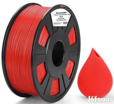 Piros SzínŰ PLA Filament 1.75mm  1kg   (3996)