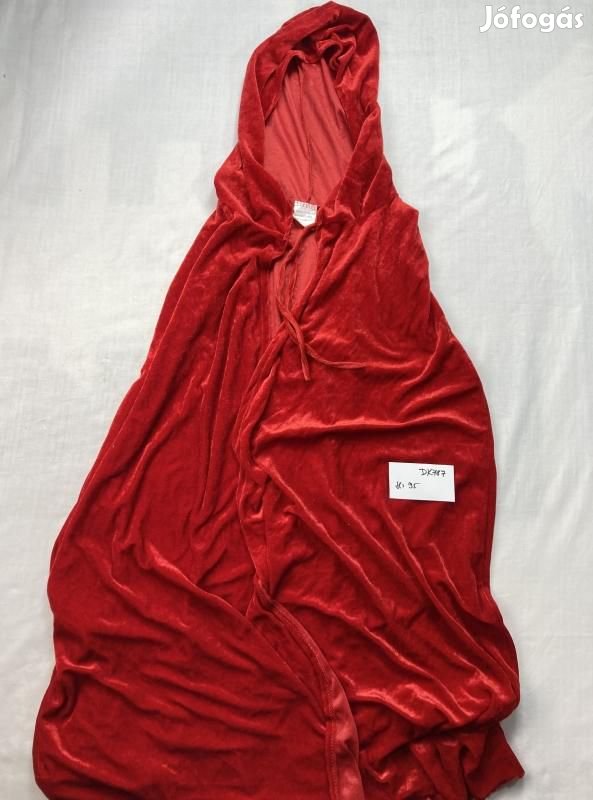 Piros köpeny, piros palást DK787