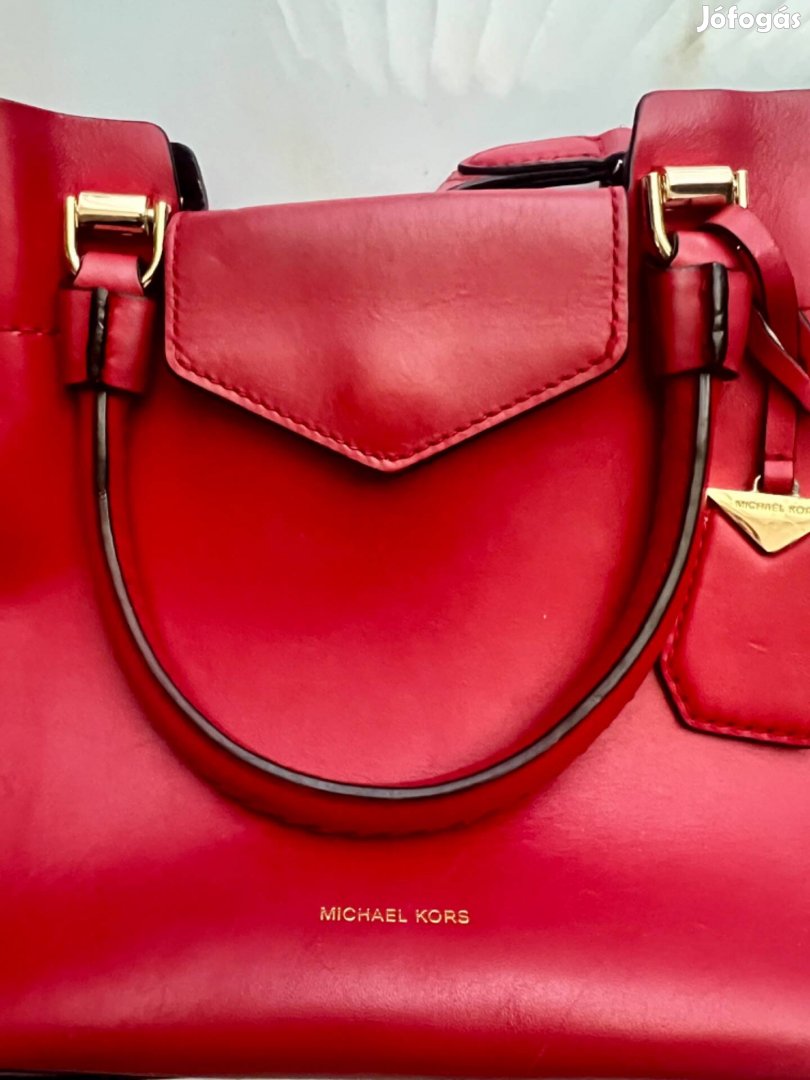 Piros női táska MK