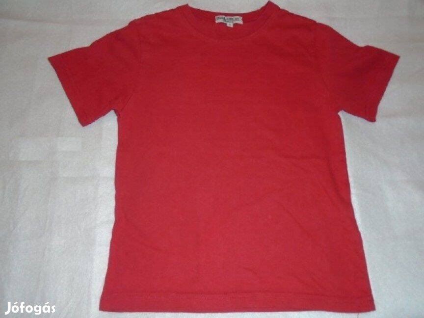 Piros póló 7-8 évesre (méret 128)