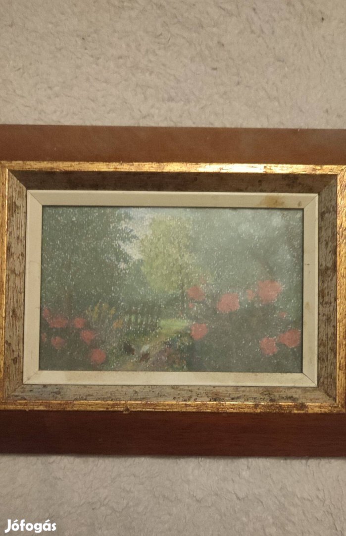 Piros rózsák festmény