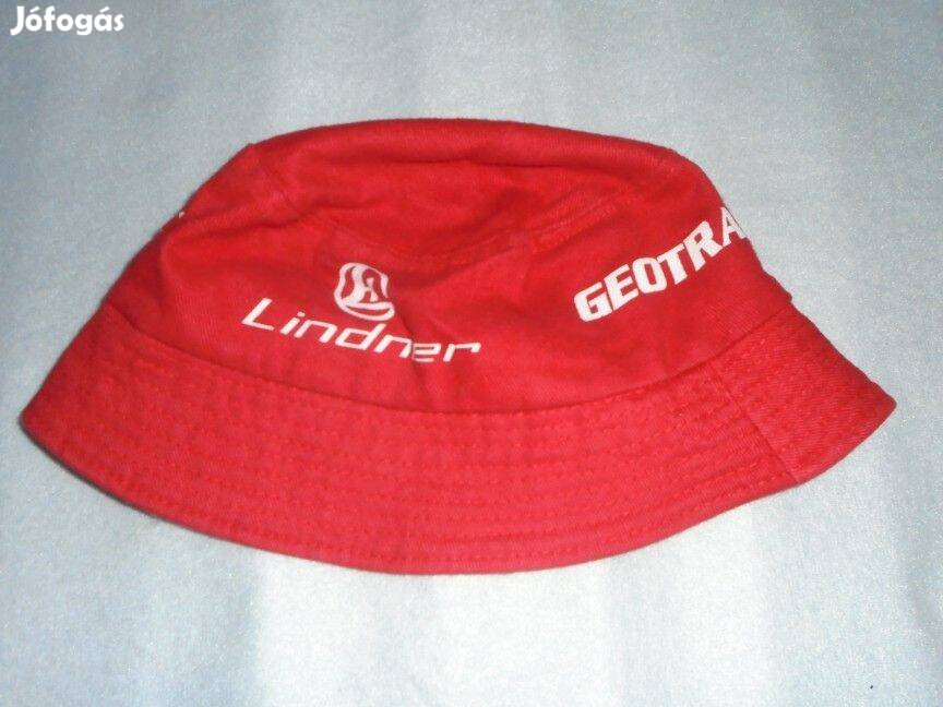 Piros színű England kalap 10-14 évesre nyári sapka