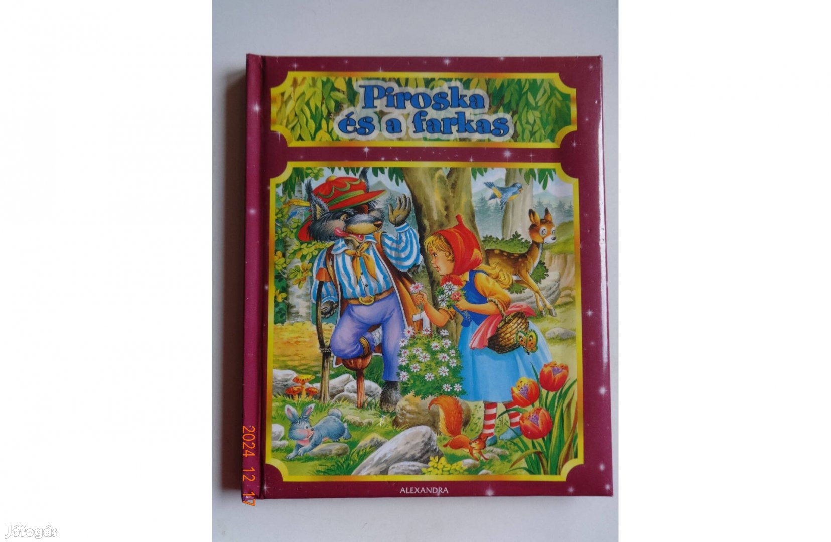 Piroska És A Farkas - gazdagon illusztrált mesekönyv Carlos Busquets r
