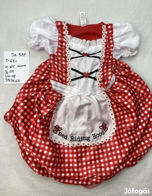 Piroska jelmez DK588