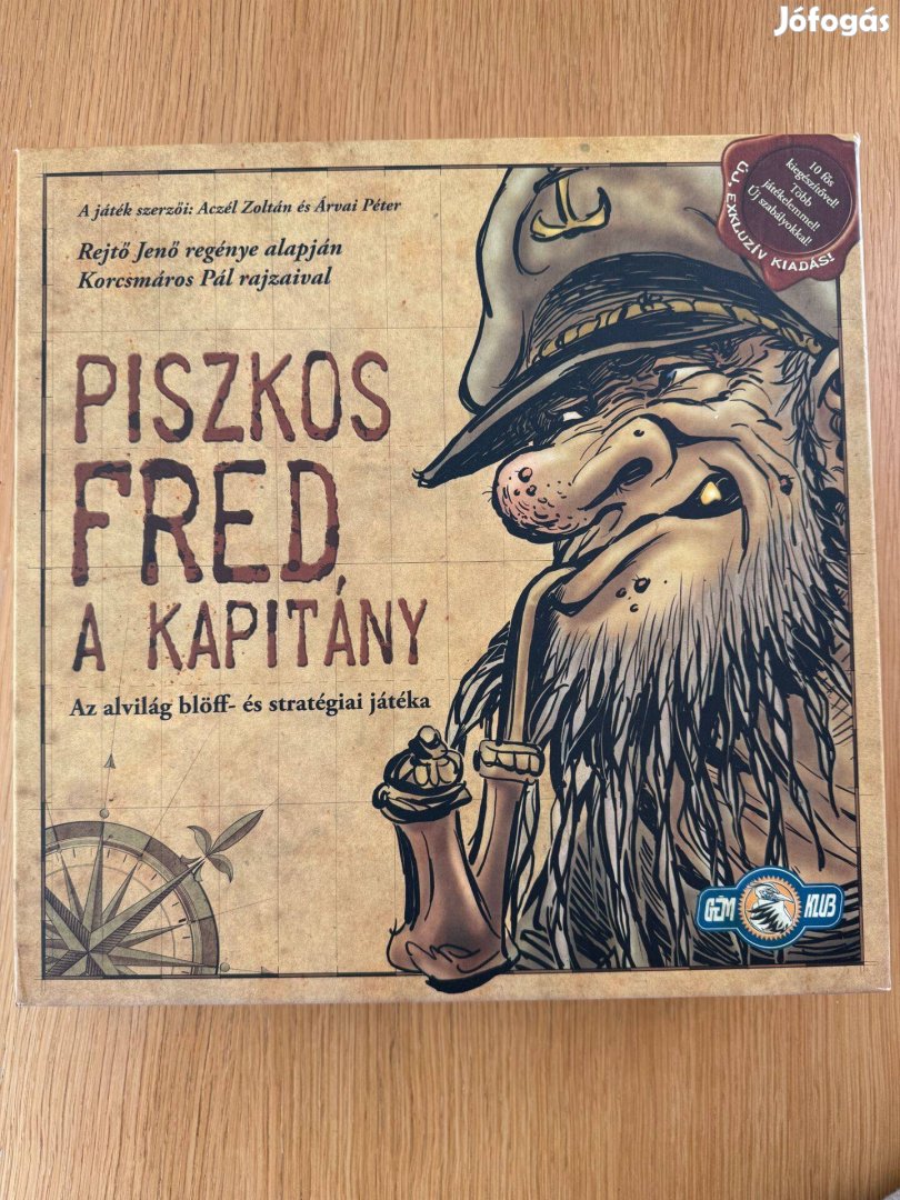 Piszkos Fred, a kapitány társasjáték