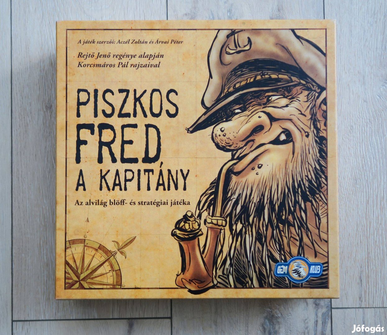 Piszkos Fred, a kapitány társasjáték - Gémklub 1. kiadás