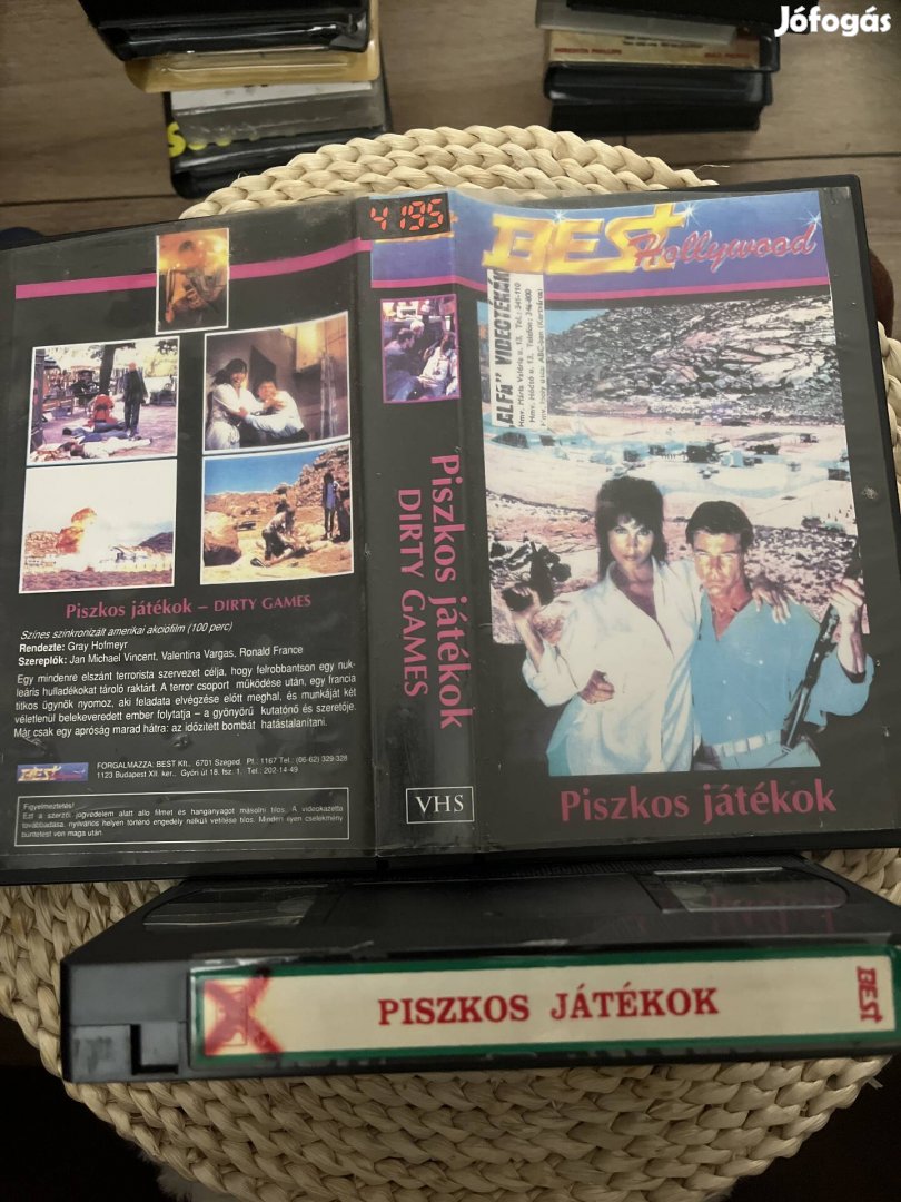 Piszkos játékok vhs