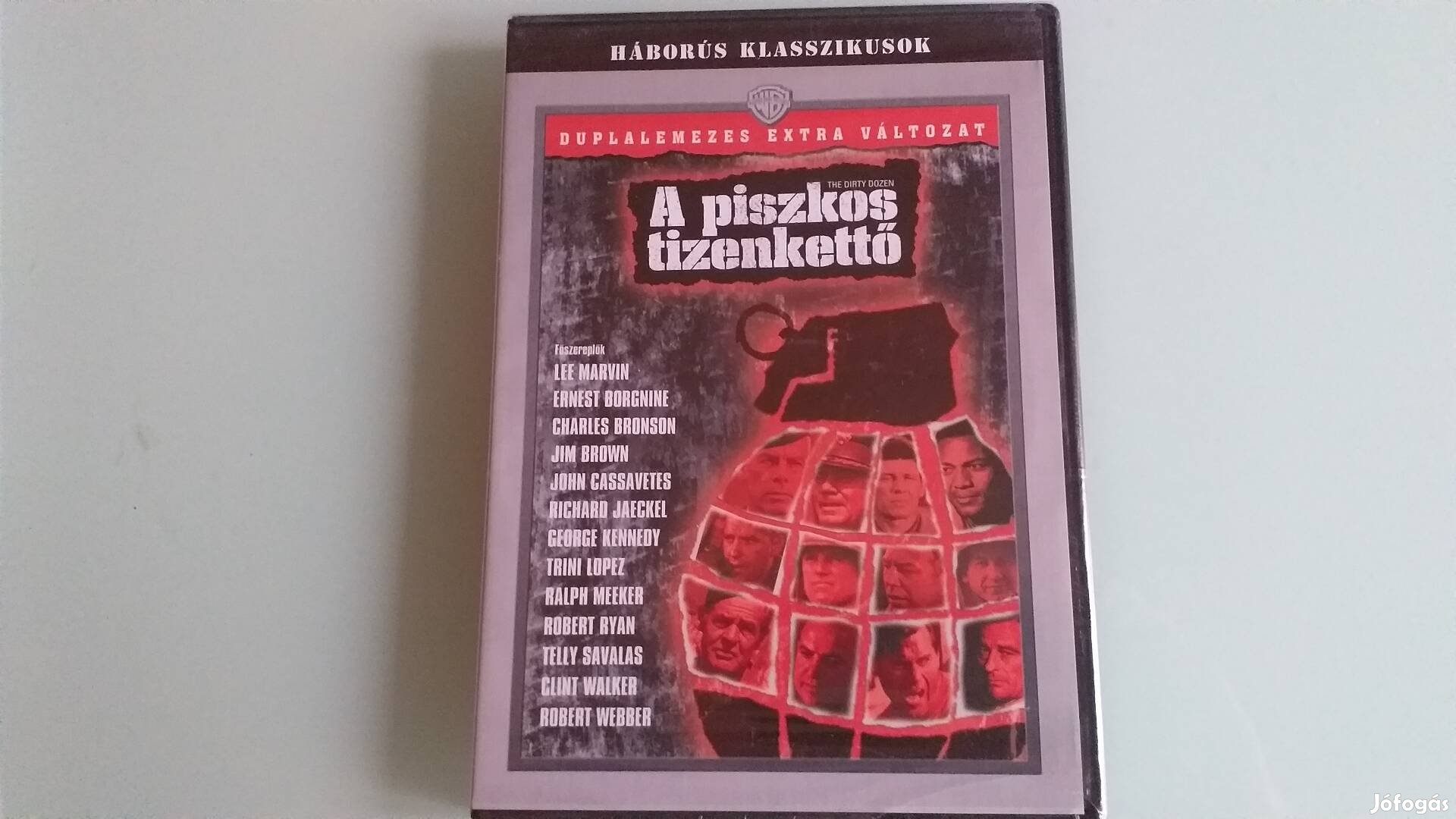 Piszkos tizenkettő háborús DVD 2 lemezes kiadás