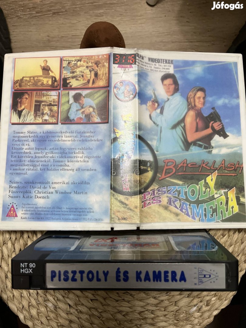 Pisztoly és kamera vhs m