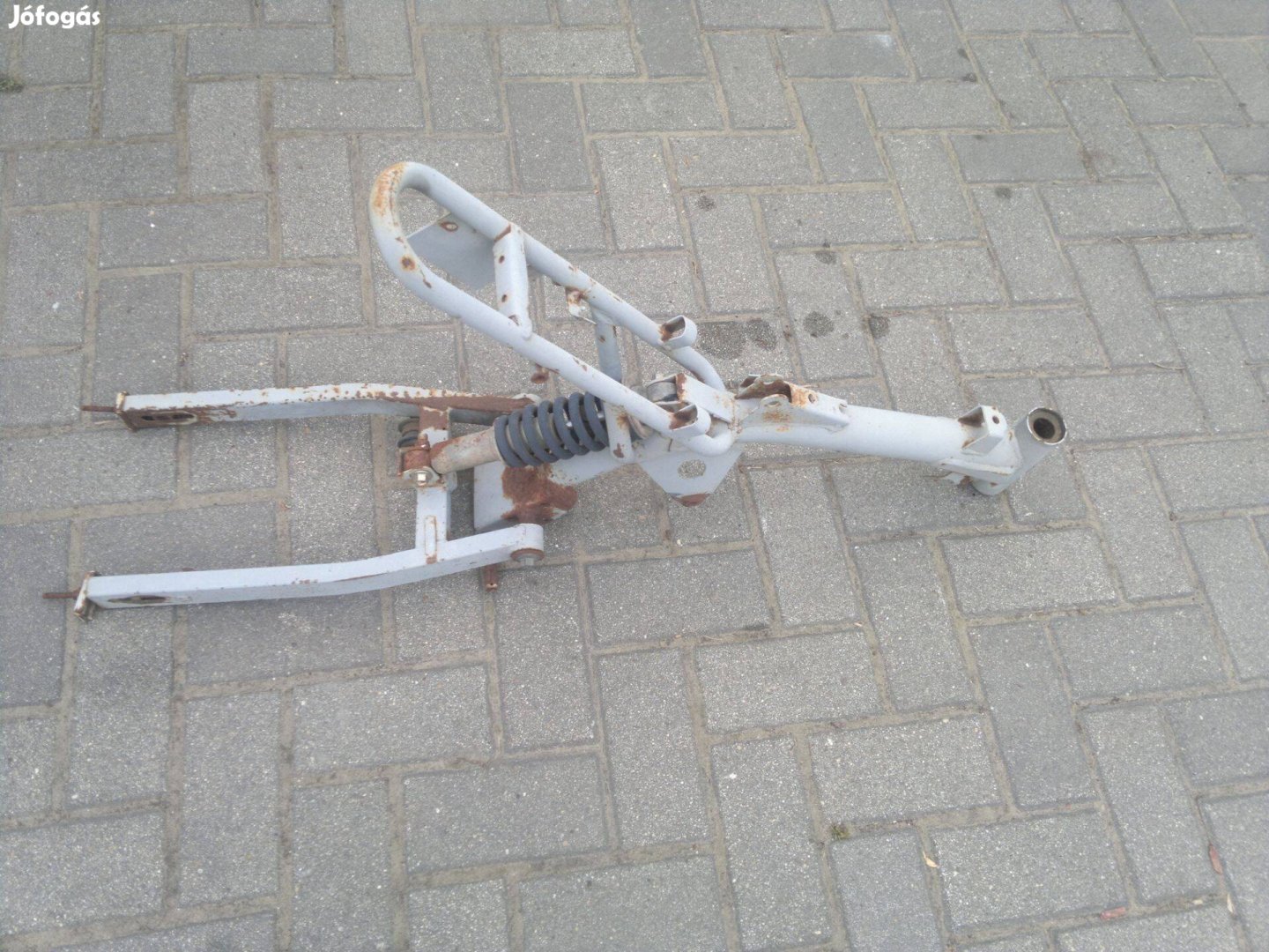 Pitbike váz lengövillával,lengéscsillapitoval