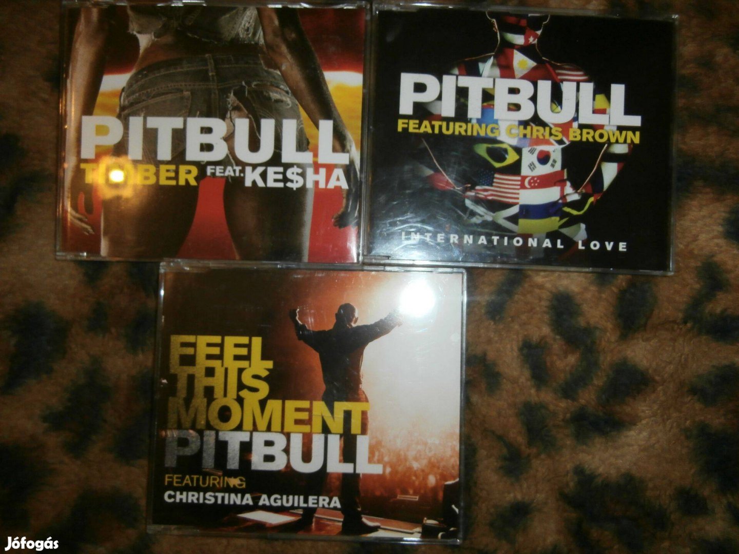 Pitbull Maxi CD Singe Kesha Christina Aguilera Chris Brown