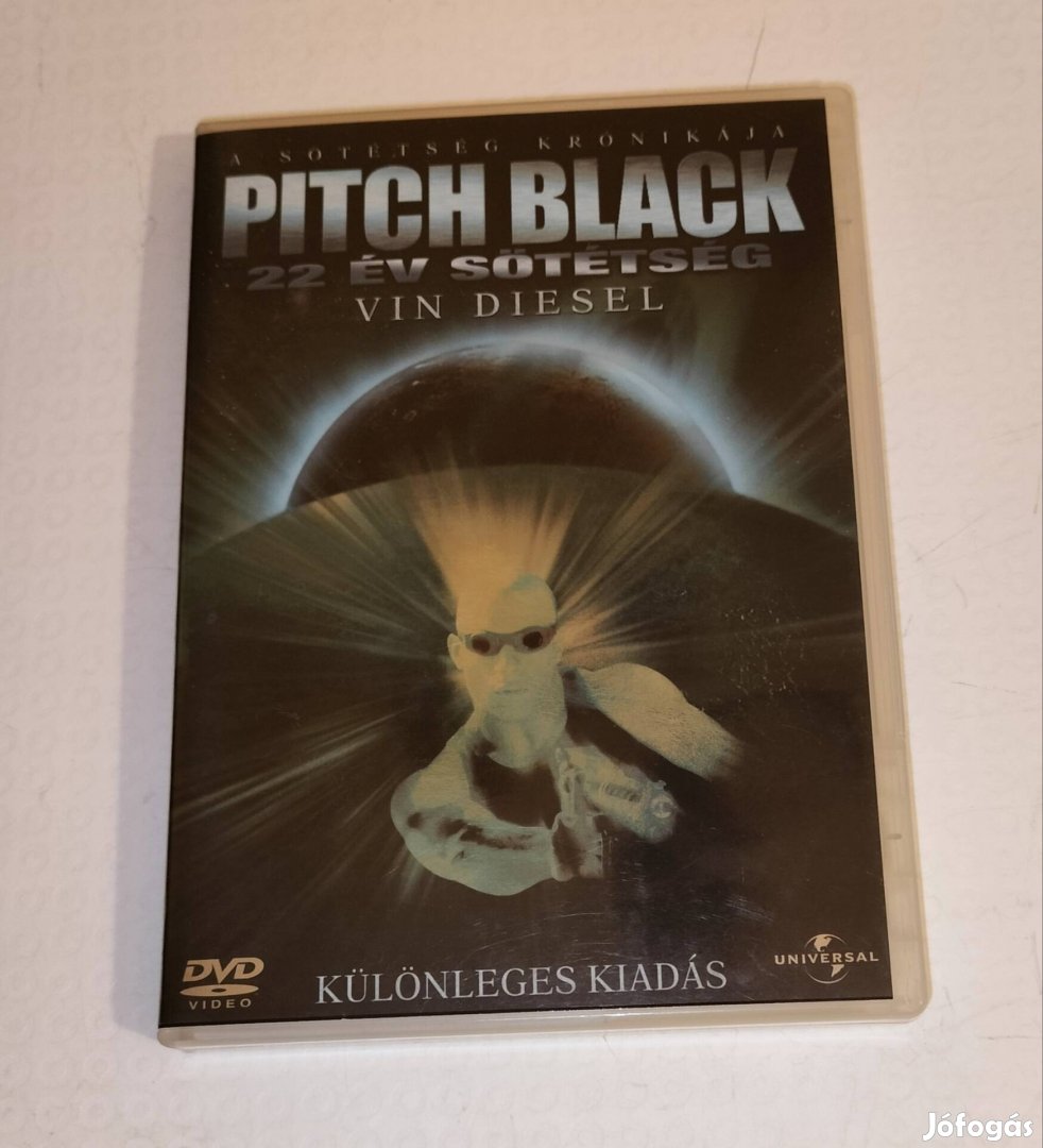 Pitch Black 22 év sötétség Vin Diesel dvd Különleges kiadás 