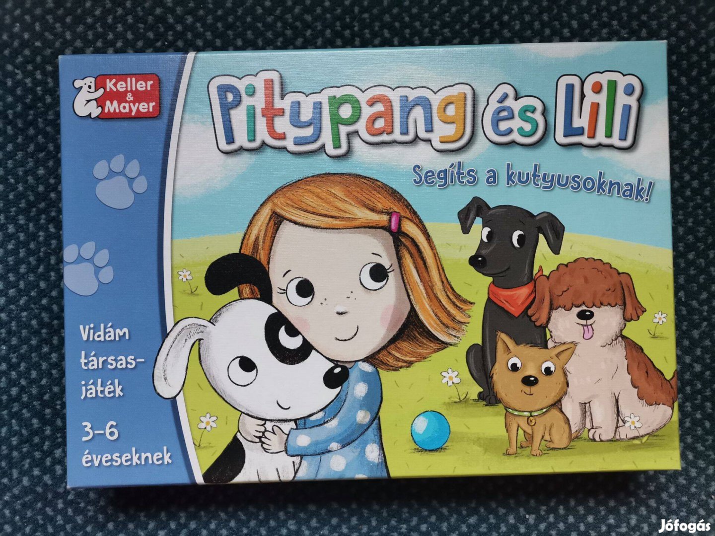 Pitypang és Lili - Segíts a kutyusoknak! kártyajáték 3+