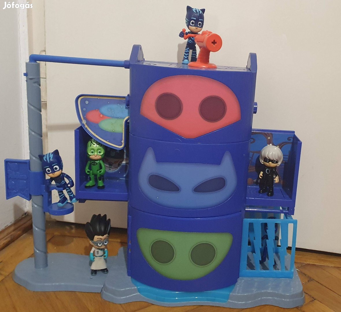 Pizsihősök főhadiszállás figurákkal PJ masks