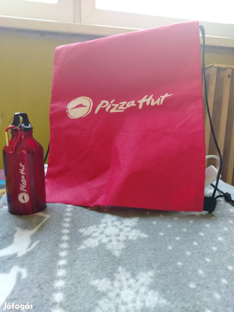 Pizza Hutos Táska és kulacs 